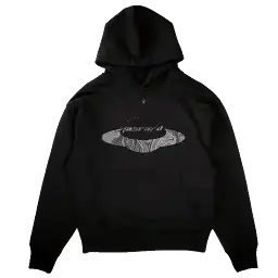 hoodie with screen printed design